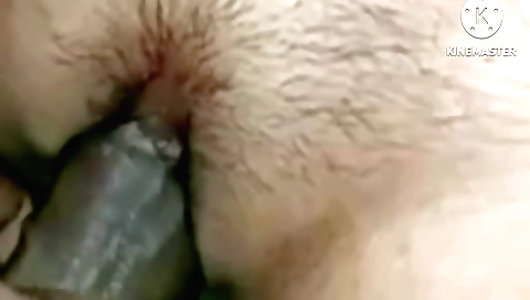 Busty Indian girl has a hairy pussy and is licking a dick