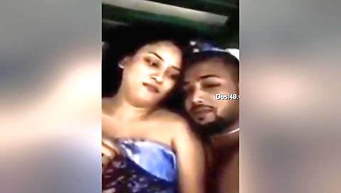 Indian brunette riding his cock on the web cameras