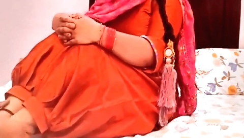 Indian stepsister-in-law gets her stepsister fucked in bed