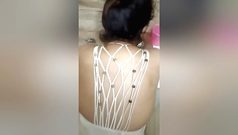 Big titted Indian whore 18+ fucked and fucked again in bathroom