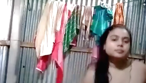 Curvy petite bhabhi masturbating and in the shower