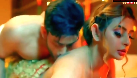 Indian redhead babe with big tits enjoys her first dick
