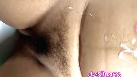 Sexy Indian amateur brunette fucked hard in her ass