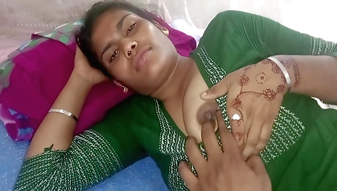 Indian wife fucked by husband in homemade pov porn