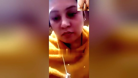 Sexy brunette with big tits gets pussy filled with vibrator