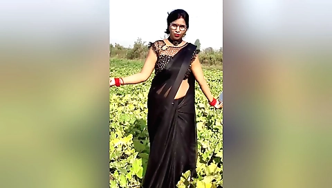 Indian stepdaughter in panties with tits on camera