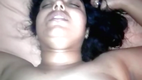 Indian brunette enjoys having her tight pussy banged