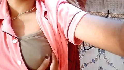 Sexy solo video with a brunette girl in all black lingerie