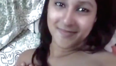 Indian wife gets a facial from her big dick husband