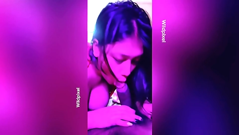 Indian desi style interracial sex with a black girl