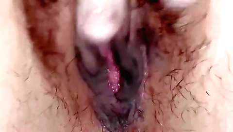 Indian hairy naked solo video filmed on a bedroom mirror