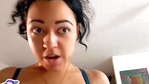 Slutty brunette milf 18+ masturbates with dildo in homemade video
