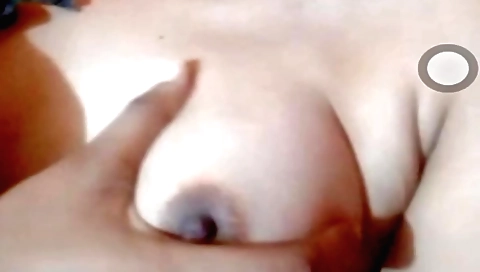 Hot brunette with large tits gets fucked by a friend
