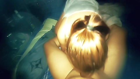 Red hair babe with small pussy is getting her mouth fucked hard