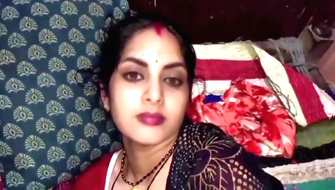 Horny stepsister on the bed fucks herself in hd video