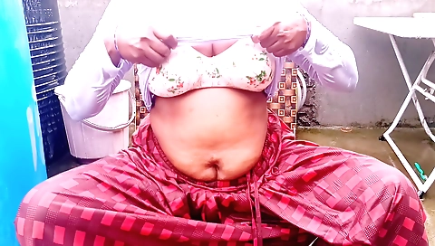 Indian teen 18+ stepsister fucked in the living room