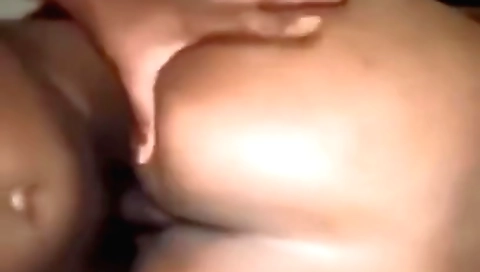 Indian wife getting her cunt and ass slapped on the bed