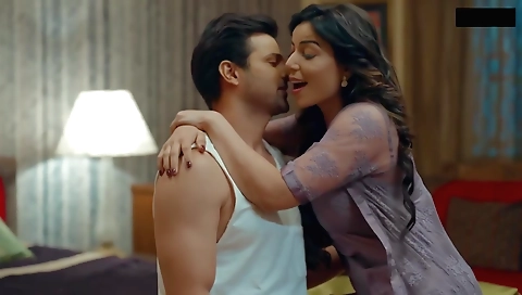 Busty indian milf with a sexy body is playing with a dildo