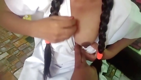 Indian school couple sex in the schoolroom pov video