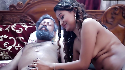 Indian milf gets a big ass and enjoys her sex with her man