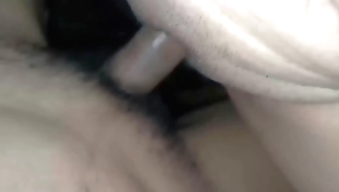 Webcam hairy amateur video with me taking my pussy