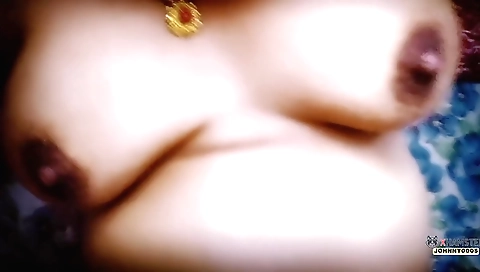 Indian brunette teacher gives a blowjob to student