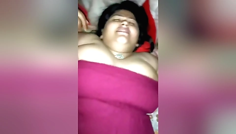 Indian teen with big tits gets fucked by a big dude