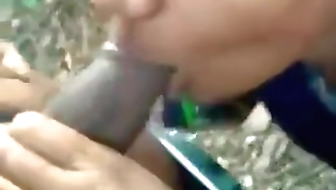 Busty girl with very hot body and sexy body fucks in outdoors