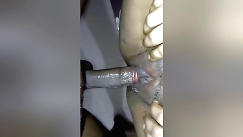 Boudi is a very sexy brunette amateur with a hairy pussy
