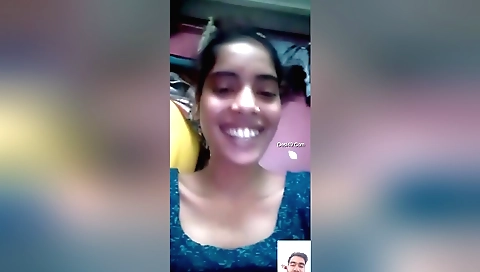 Horny chick is masturbating her cunt with some balls