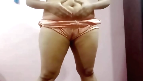 Indian nurse shows her body on the web cam solo video