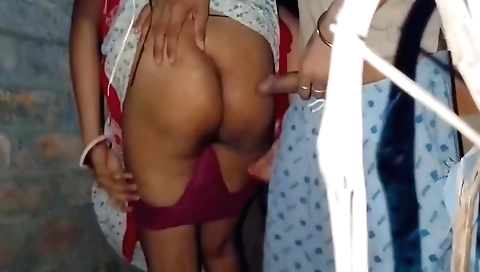Indian babe shows off her natural body while getting fucked hard