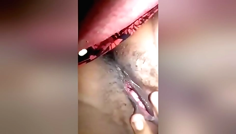 Amateur sex video of a sexy girl with a pink pussy hole