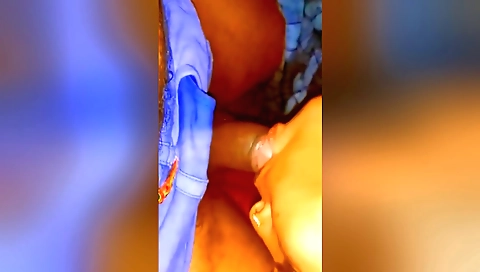 Indian hairy girl is getting naked in POV sex video