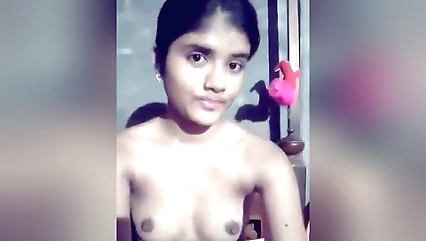 Indian amateur video shows hottie taking a deep breath