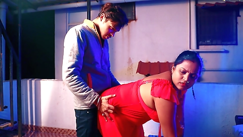 Indian girl with a hot ass enjoys her stepfathers pecker