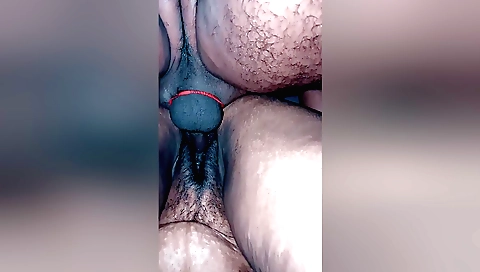 Stompmother-in-law porn video with hairy sex and creampie