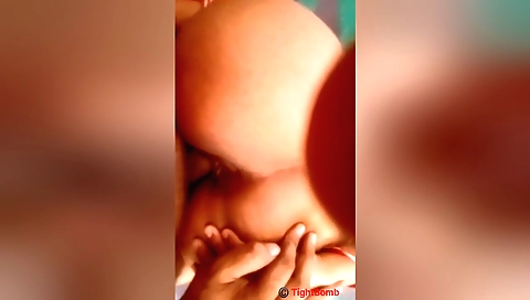 Indian teen gets fucked by her boyfriend in the doggy