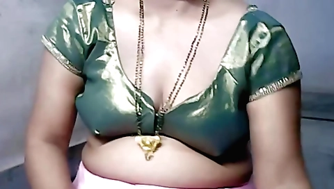 Indian brunette amateur solo female in a sexy dress