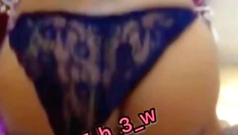 Indian wife shows off her big ass in a hot hd video