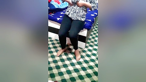 Devar bhabhi makes out and gives blowjob in the style of rajkot