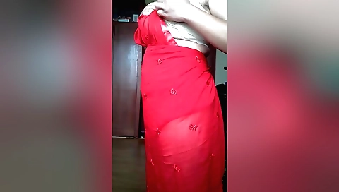 I'm fucking in bed on my bed sheet in my indian house