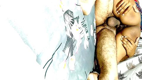 Indian stepsister fucks her big stepbrother in bed