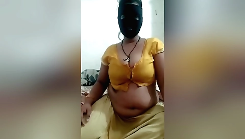 Solo video of a sexy brunette showing off her body