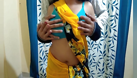 Indian girlfriend is getting her sweet pussy fucked