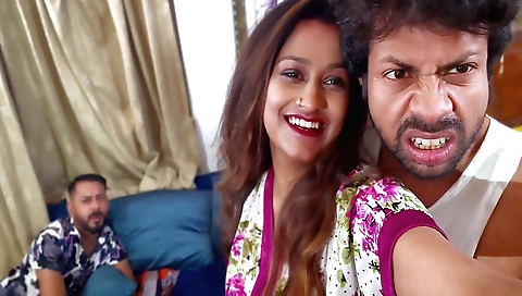 Indian pornstar enjoys bonking in a hot group sex video